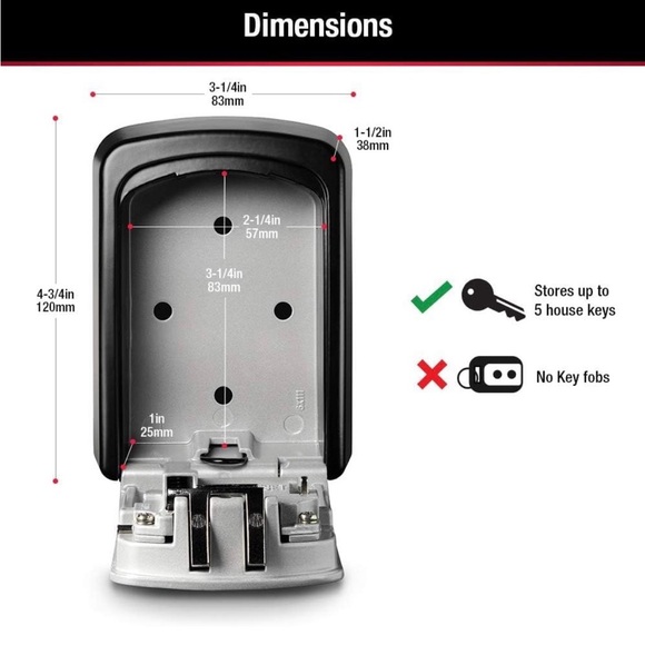 Secure Combination Key Safe - Picture 2 of 12